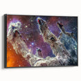 Majestic Pillars of Creation Wall Art | Space Canvas Prints | Cosmic Decor