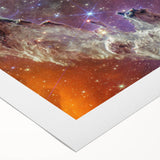 Majestic Pillars of Creation Wall Art | Space Canvas Prints | Cosmic Decor