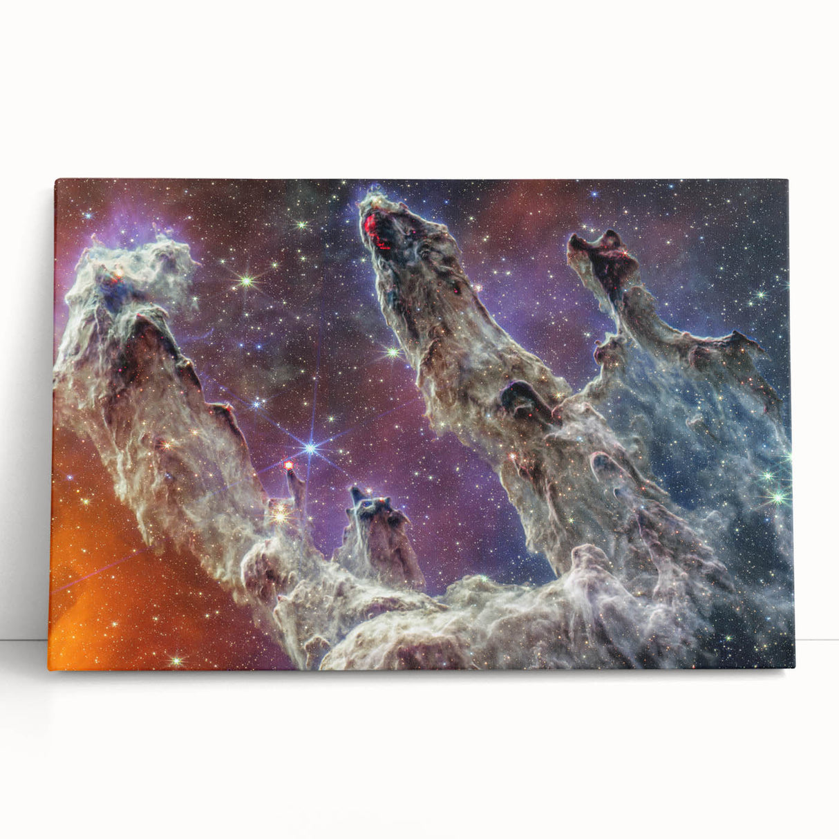 Majestic Pillars of Creation Wall Art | Space Canvas Prints | Cosmic Decor