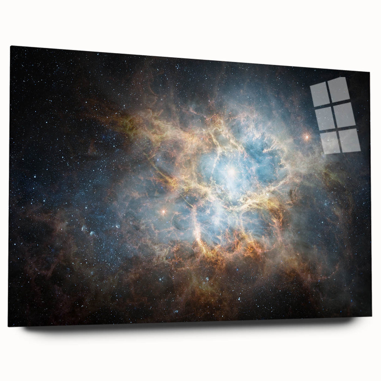 Bright Cosmic Nebula Wall Art | Space Canvas Prints | Deep Space Decor