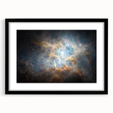 Bright Cosmic Nebula Wall Art | Space Canvas Prints | Deep Space Decor