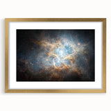 Bright Cosmic Nebula Wall Art | Space Canvas Prints | Deep Space Decor