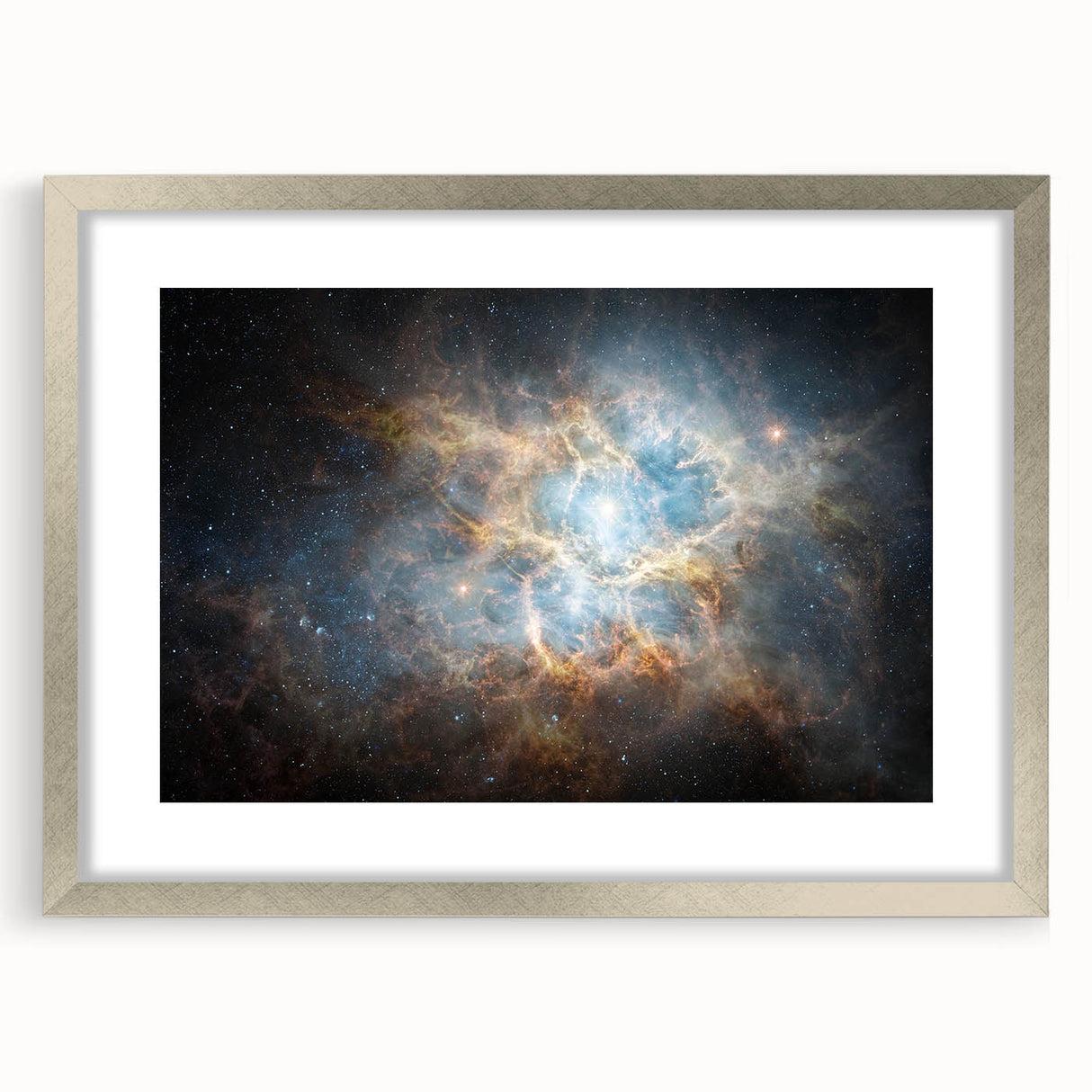 Bright Cosmic Nebula Wall Art | Space Canvas Prints | Deep Space Decor