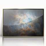Bright Cosmic Nebula Wall Art | Space Canvas Prints | Deep Space Decor