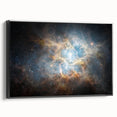 Bright Cosmic Nebula Wall Art | Space Canvas Prints | Deep Space Decor