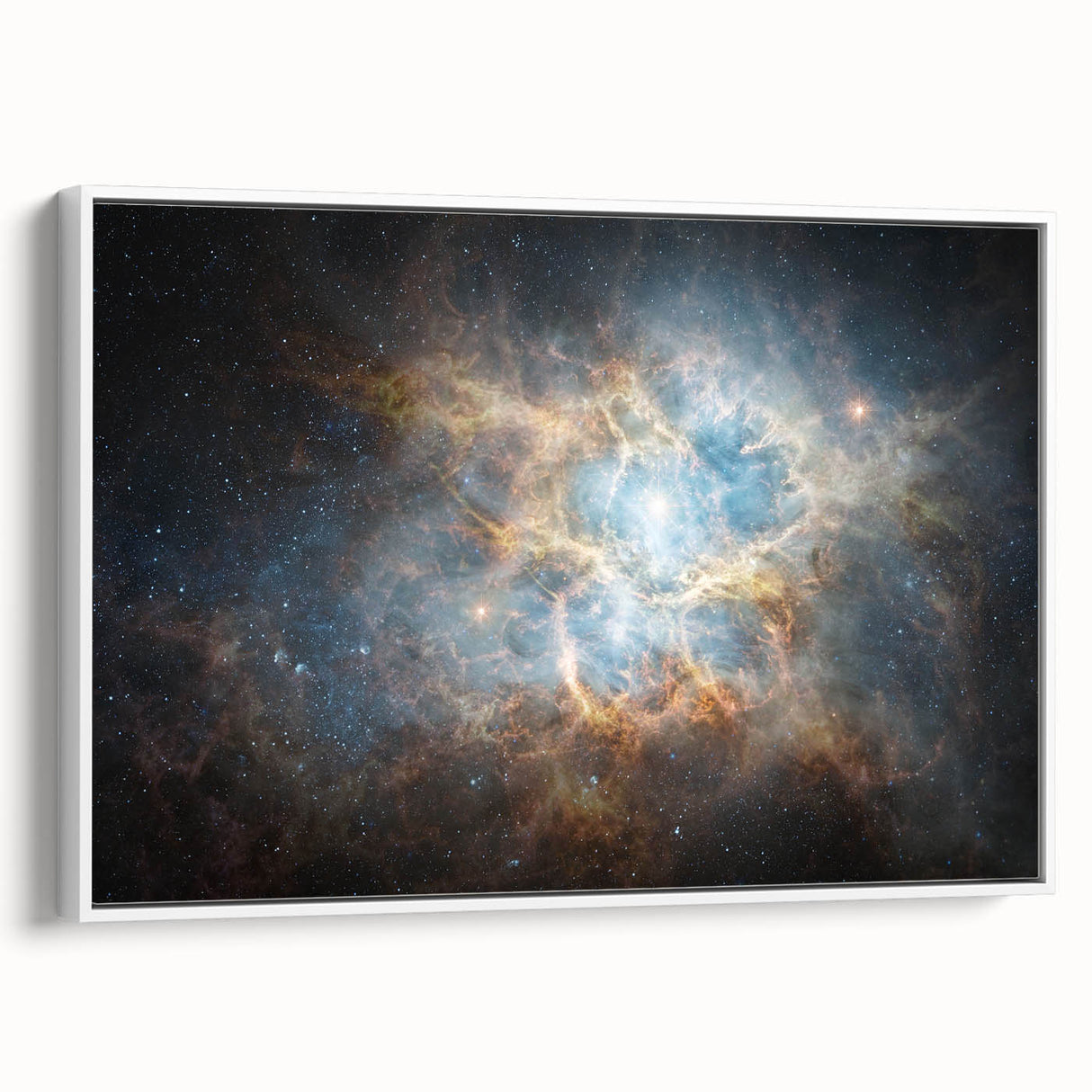 Bright Cosmic Nebula Wall Art | Space Canvas Prints | Deep Space Decor