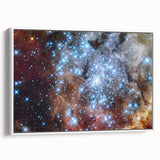 Brilliant Star Cluster Art - Cosmic Starry Night Wall Decor for Homes