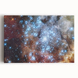 Brilliant Star Cluster Art - Cosmic Starry Night Wall Decor for Homes