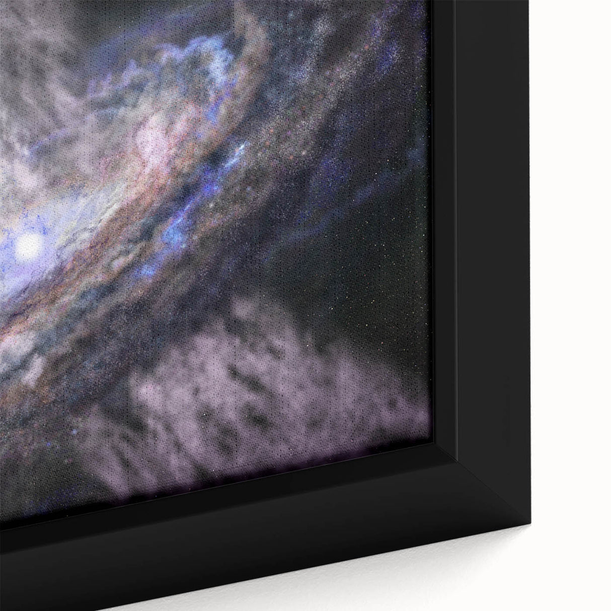 Spiral Galaxy Core Art - Cosmic Swirl Wall Decor for Space Enthusiasts