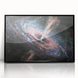 Galactic Jet and Black Hole Art - Cosmic Energy Wall Decor for Homes