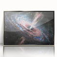 Galactic Jet and Black Hole Art - Cosmic Energy Wall Decor for Homes