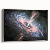 Galactic Jet and Black Hole Art - Cosmic Energy Wall Decor for Homes