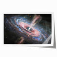 Galactic Jet and Black Hole Art - Cosmic Energy Wall Decor for Homes