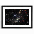 Starry Galaxy Wall Art - Deep Space Galaxy Cluster Astronomy Decor