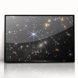 Starry Galaxy Wall Art - Deep Space Galaxy Cluster Astronomy Decor