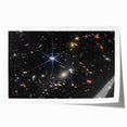 Starry Galaxy Wall Art - Deep Space Galaxy Cluster Astronomy Decor