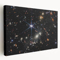 Starry Galaxy Wall Art - Deep Space Galaxy Cluster Astronomy Decor