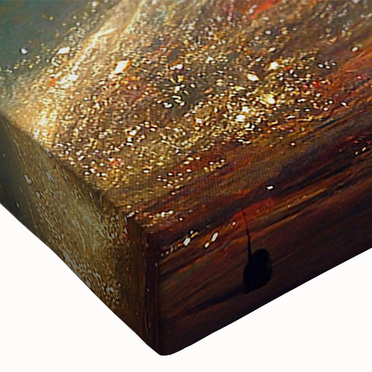 Cosmic Sun in Deep Space – Ethereal Sun Wall Art with Galaxy Elements
