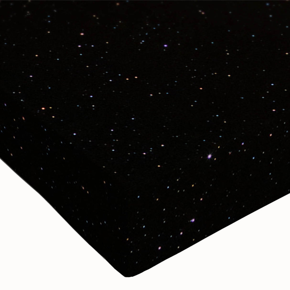 Detailed Sun in Space – Fiery Sun Wall Art with Solar Flares and Stars