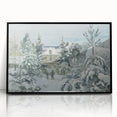 Large abstract wall art print featuring mid-century modernist design in muted earth tones, ideal for living room decor.