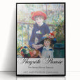 Large abstract wall art by Camille Pissarro in mid-century modernist style.