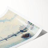 Extra large wall art featuring line art flowers in muted tones on rolled canvas, suitable for large living room spaces.
