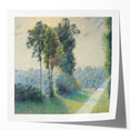 Extra large floral art print on glossy photo paper, featuring soft pastel shades.