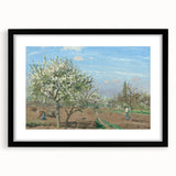 Extra large, textured abstract art print with vibrant colors on a black framed canvas, suitable for living room decor.