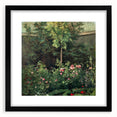 Extra large framed print of a colorful abstract art piece featuring textured strokes, ideal for living room decor.