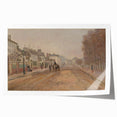 Rolled print of a Claude Monet floral painting in pastel shades, ideal for art wall dining room or classy bathroom wall art.