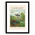Extra large, textured abstract art print of colorful, impressionistic strokes on a black framed canvas.