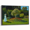 Black and white vintage poster art of a landscape painting on framed canvas, suitable for bedroom decor.