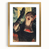 Extra large framed abstract art print featuring textured brush strokes in muted earth tones, ideal for living room decor.