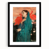 Extra large, abstract art print depicting colorful, textured dancers, in a black frame, ideal for living room decor.
