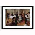 Extra large abstract art print featuring colorful, textured strokes on a black framed canvas, ideal for living room decor.