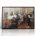 Large abstract wall art featuring muted earth tones on a framed acrylic, ideal for modern living room decor.