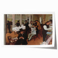 Edgar Degas-inspired floral art on rolled print featuring soft pastel colors.