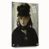 Acrylic print of an Edouard Manet-inspired scene in muted colors, ideal for bedroom or dining room decor.