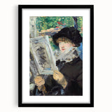 Extra large abstract art print depicting colorful, textured strokes on a black framed canvas, ideal for living room decor.