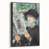 Black and white wall art depicting a vintage landscape painting on framed canvas, suitable for bedroom decor.