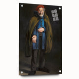 Acrylic print of Edouard Manet's impressionist artwork in soft earth tones, ideal for dining room decor.