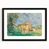 Extra large abstract art print featuring colorful, textured strokes on a black framed canvas, ideal for living room decor.