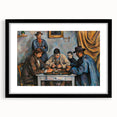 Extra large abstract art print of colorful, textured brushstrokes on a black framed canvas, ideal for living room decor.