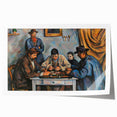 Extra large rolled print of Paul Cezanne's floral artwork in muted colors.
