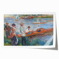 Extra large rolled print of a Pierre-Auguste Renoir floral painting in pastel shades, ideal for art wall dining room.