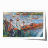 Extra large rolled print of a Pierre-Auguste Renoir floral painting in pastel shades, ideal for art wall dining room.