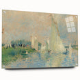 Acrylic print of Pierre-Auguste Renoir's impressionist artwork, featuring soft pastel shades, ideal for dining room decor.