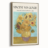 Framed canvas featuring a vintage-style landscape painting with muted earth tones, ideal for bedroom wall art.