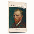 Vincent van Gogh inspired acrylic print featuring vibrant multicolored swirls, ideal for bedroom or dining room decor.