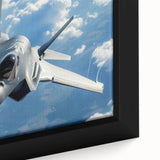 Extra large black wall art featuring a colorful, textured depiction of an airplane, ideal for living room decor.